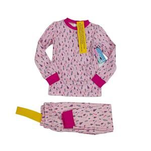 NWT SET Size 13/14 Christmas Sweet Pea PJs